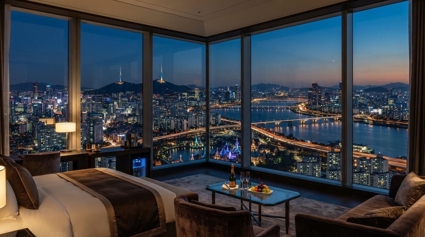 SIGNIEL SEOUL high rise cloud view Lotte World Tower South Korea — photo 1