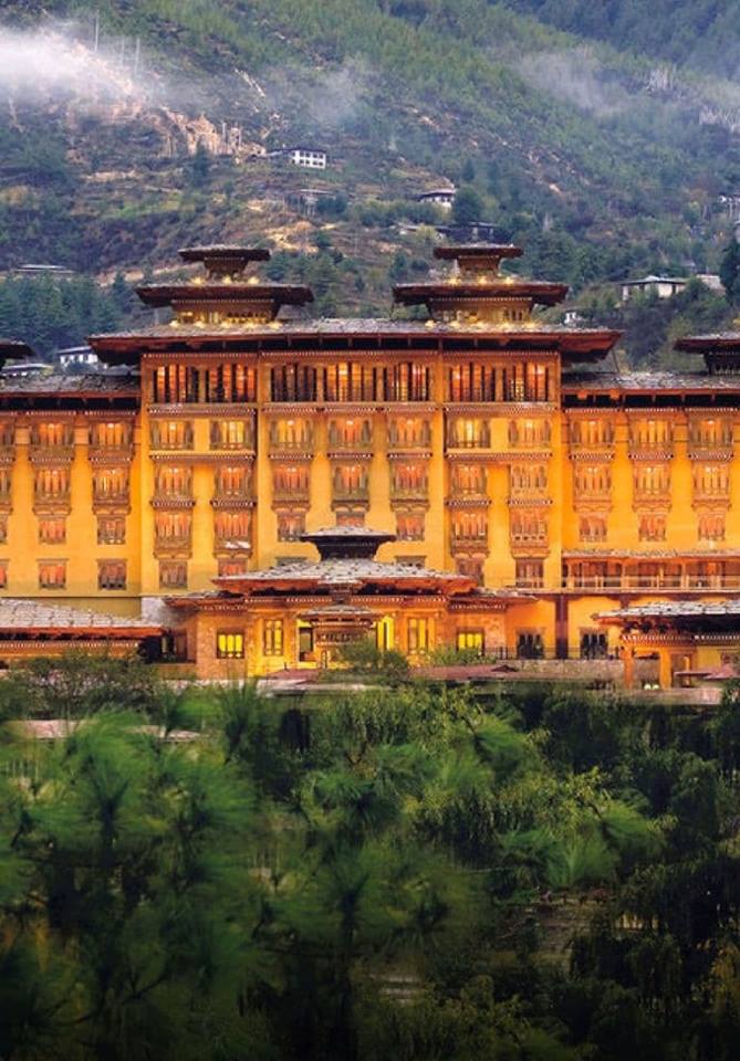 Taj Tashi Thimphu Dzong architecture hotel Bhutan — photo 1