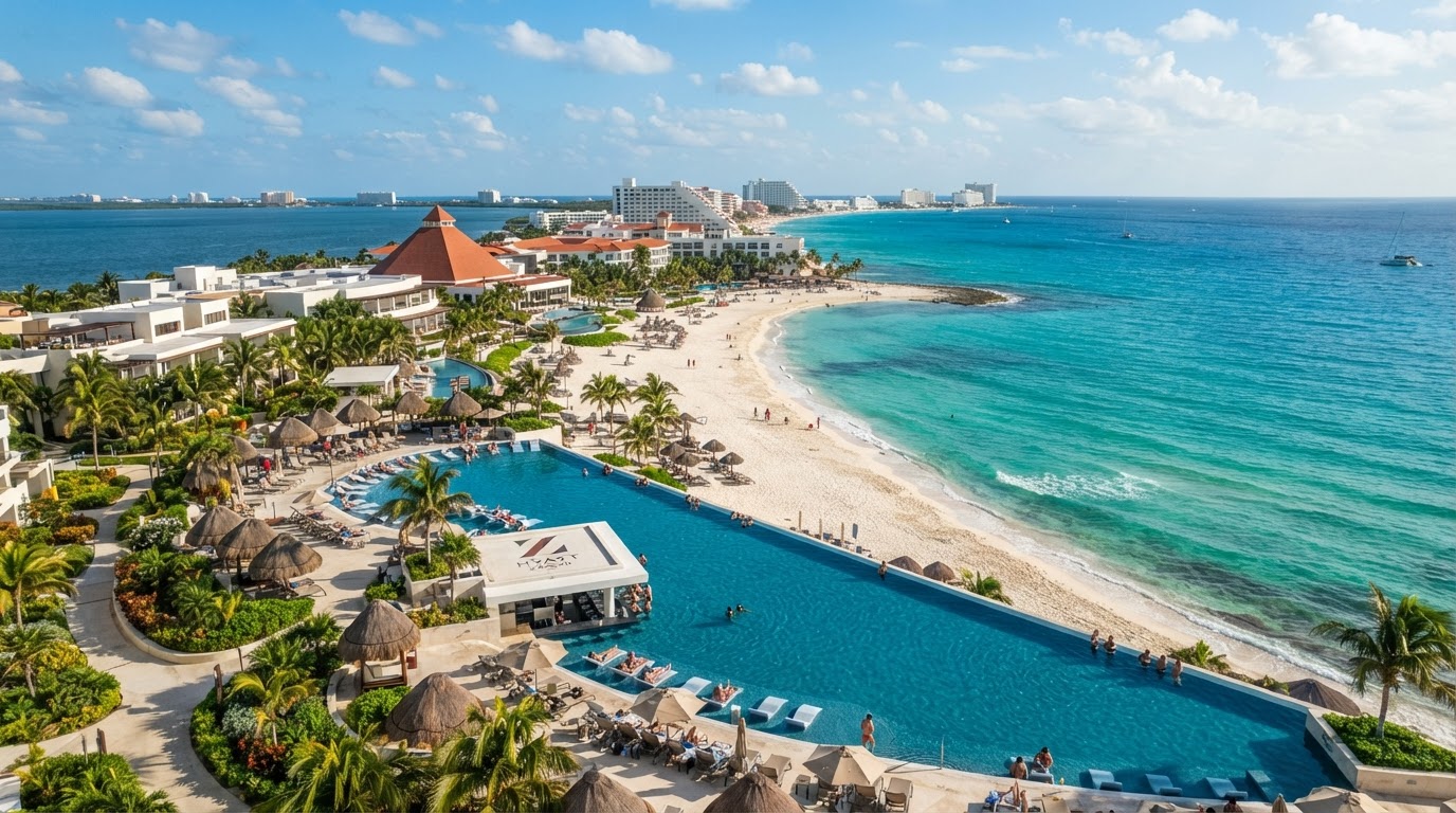 Hyatt Ziva Cancun ocean peninsula family resort Mexico — photo 1