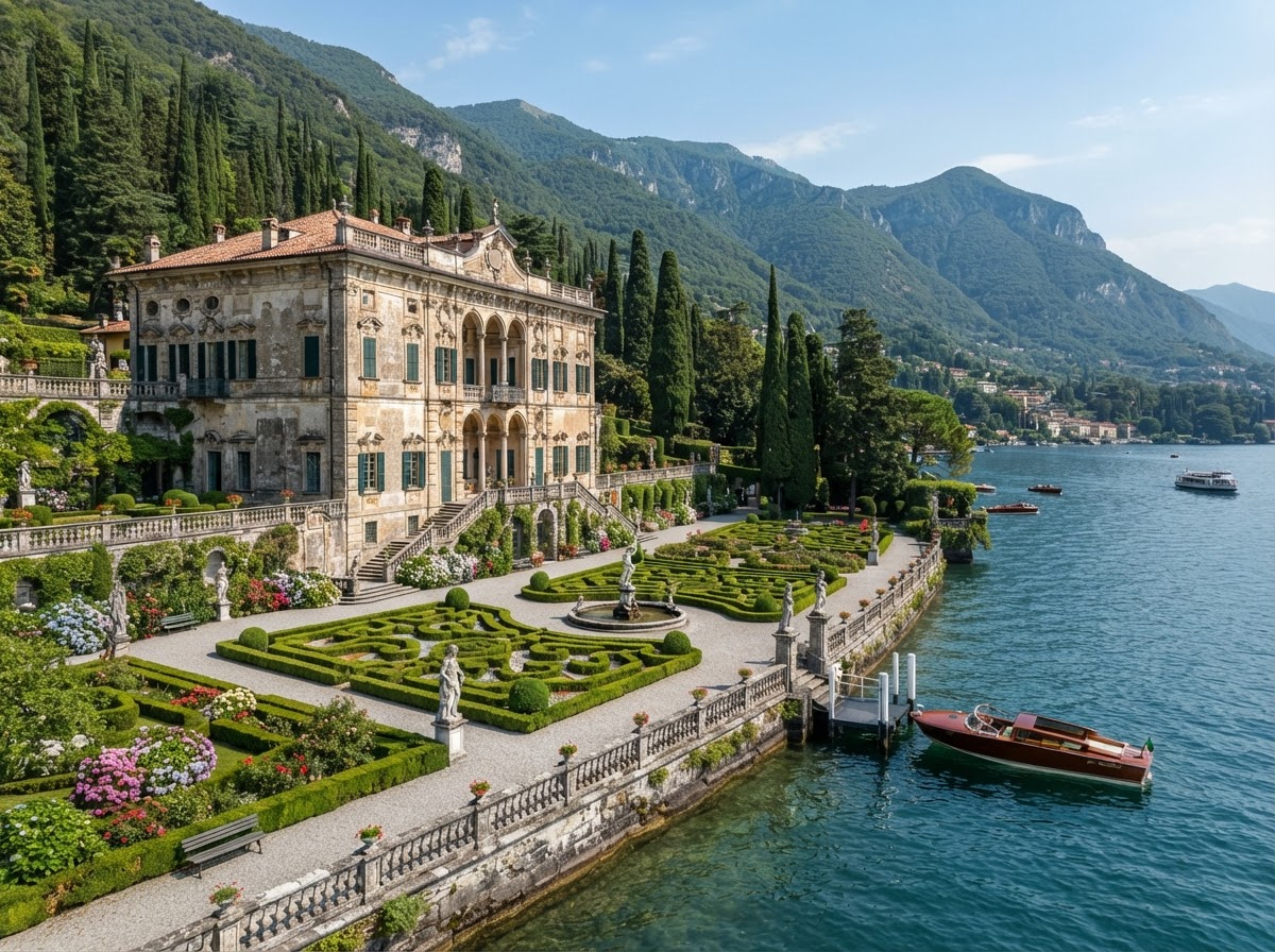 Villa Balbiano Lake Como historic villa gardens wedding — photo 1