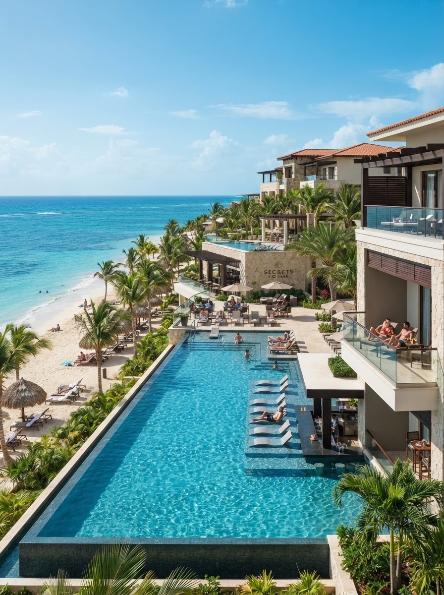 Secrets Cap Cana adults only infinity pool Dominican Republic — photo 1