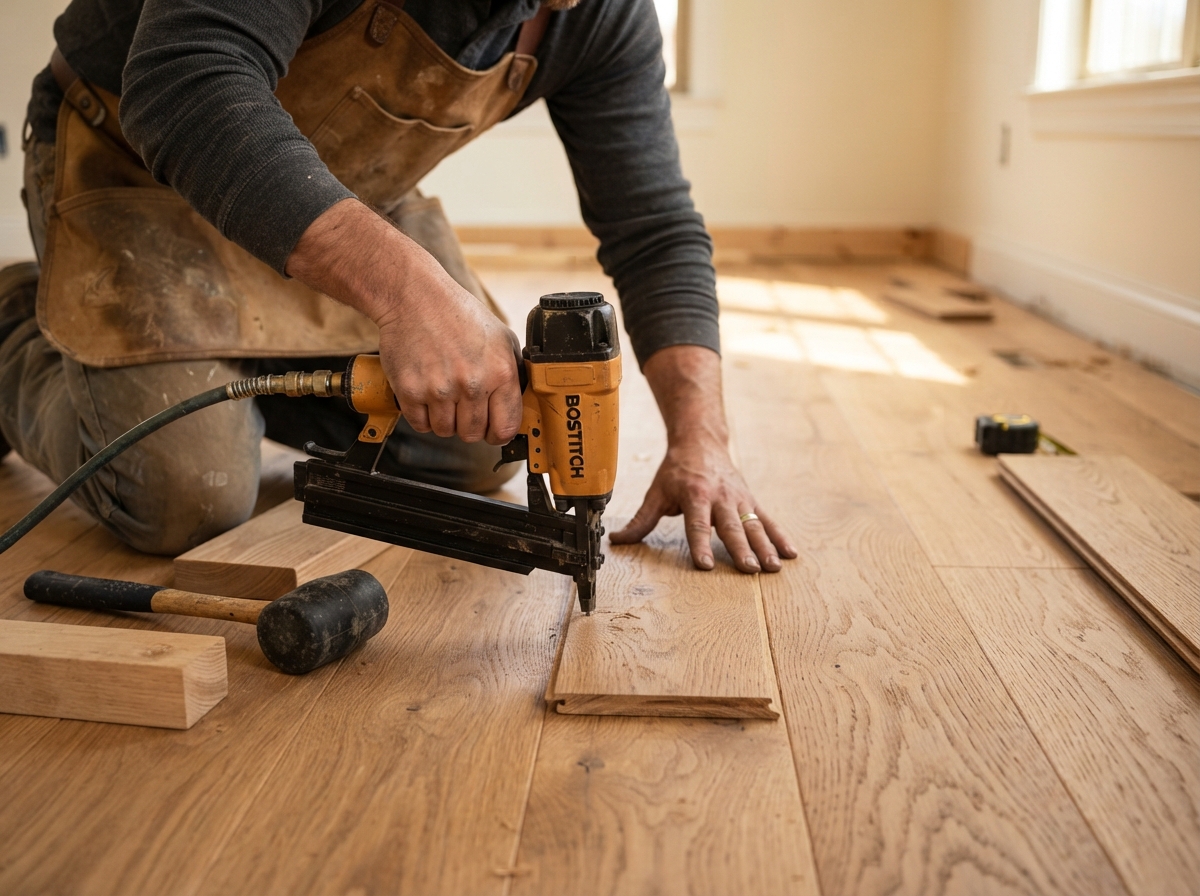 Hardwood Floor Installation — The Great Oak Hardwood Floors