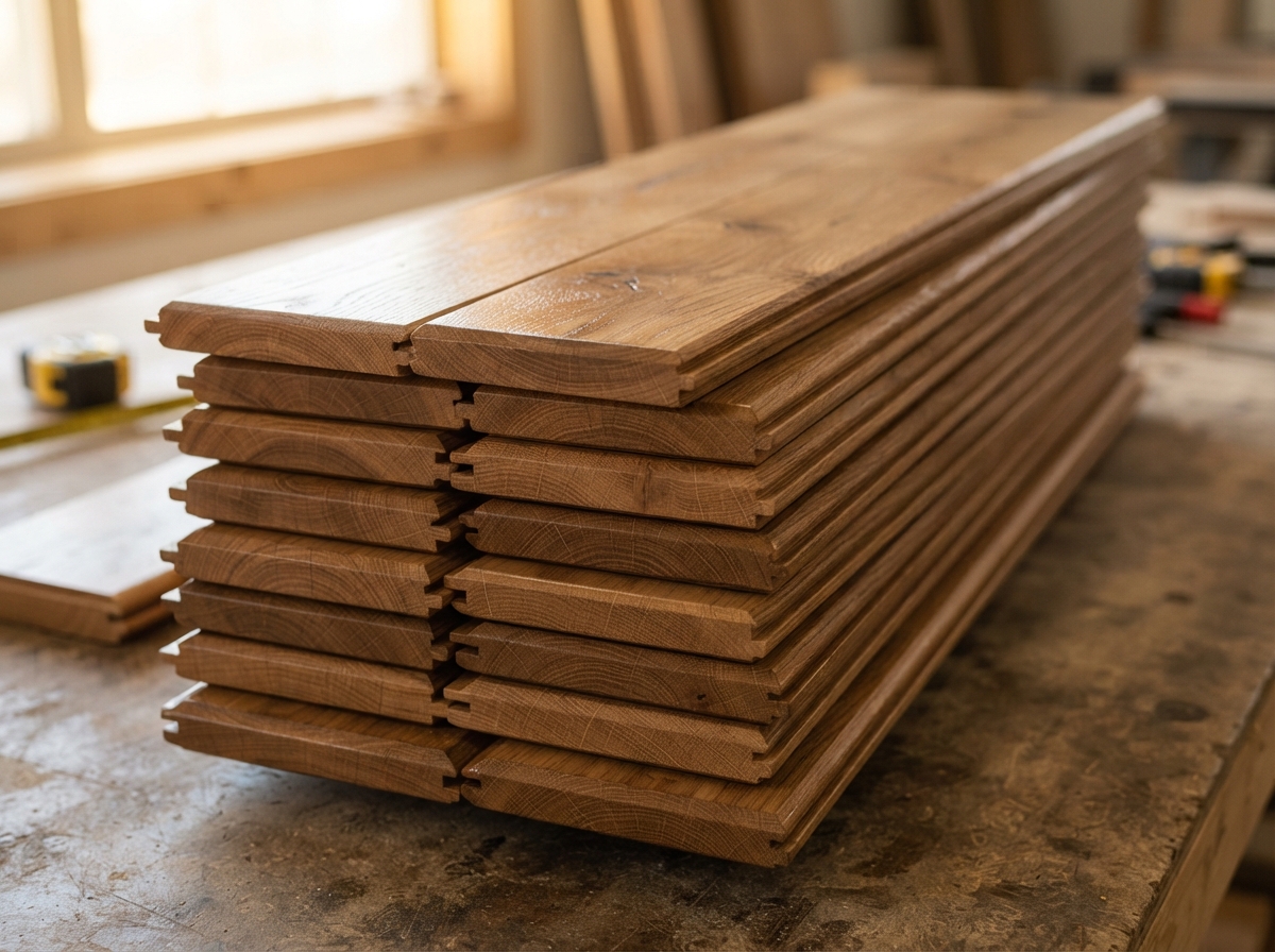 Prefinished Hardwood Flooring Installation — The Great Oak Hardwood Floors