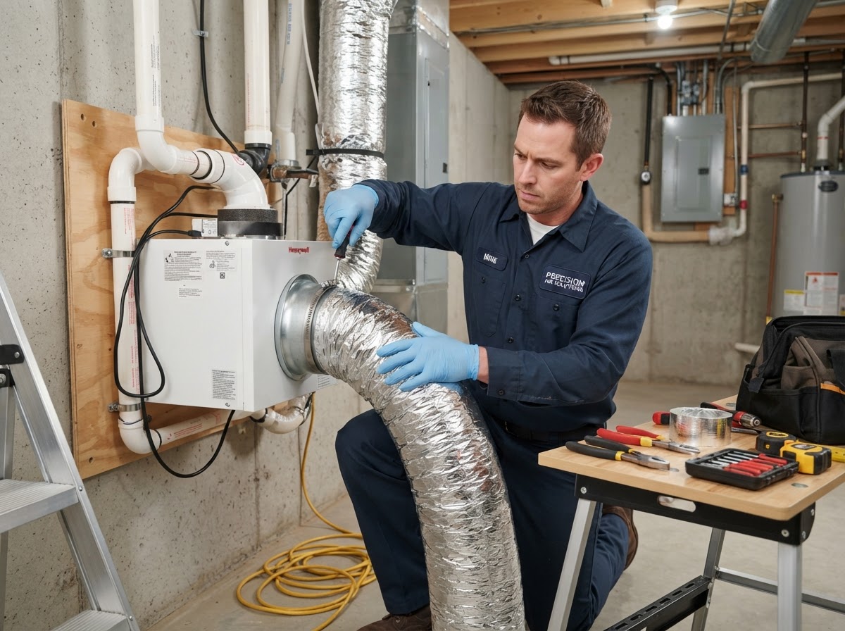 Technicien installation échangeur d'air à Québec et Lévis