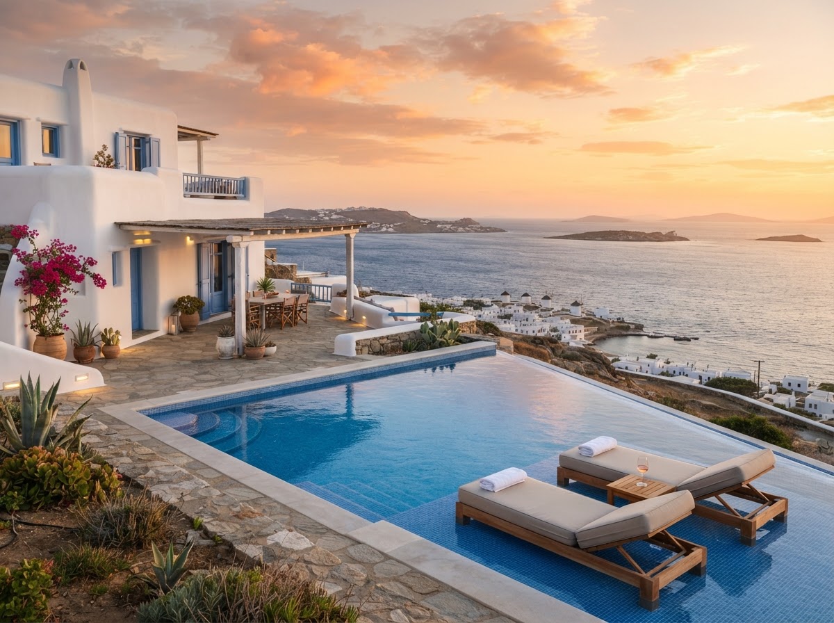 Villa Astra — Mykonos, Greece