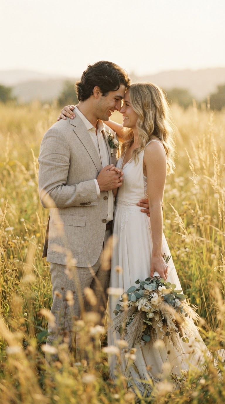 Foto de los novios