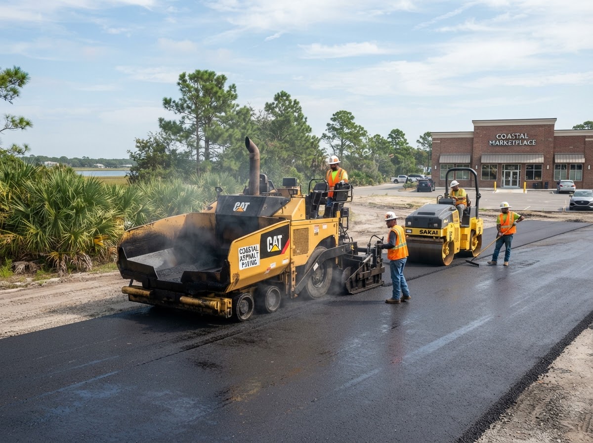 Asphalt Paving & Installation — Coastal Plains Sealcoating