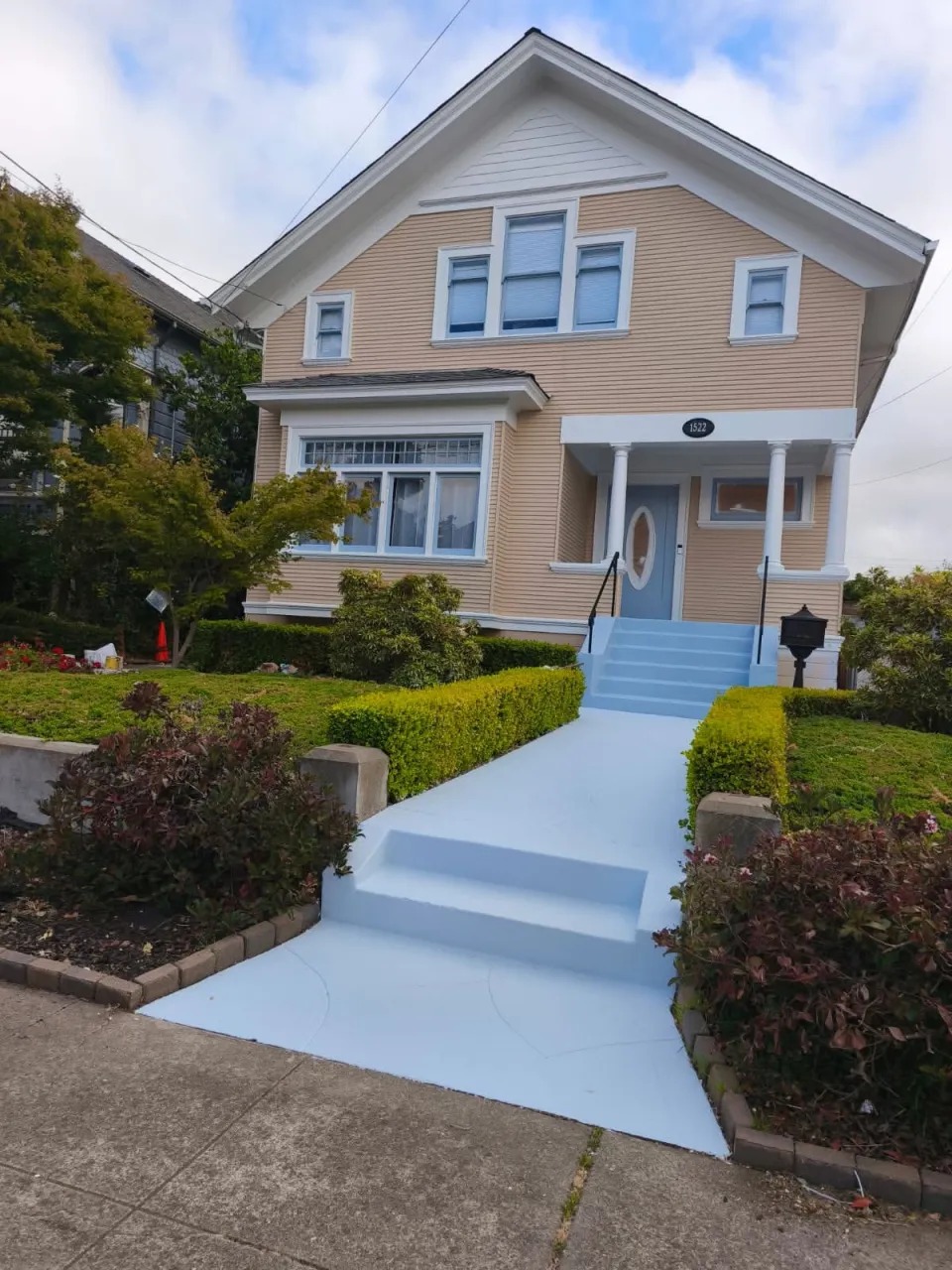 San Francisco Victorian Walkway and Stairs Coating