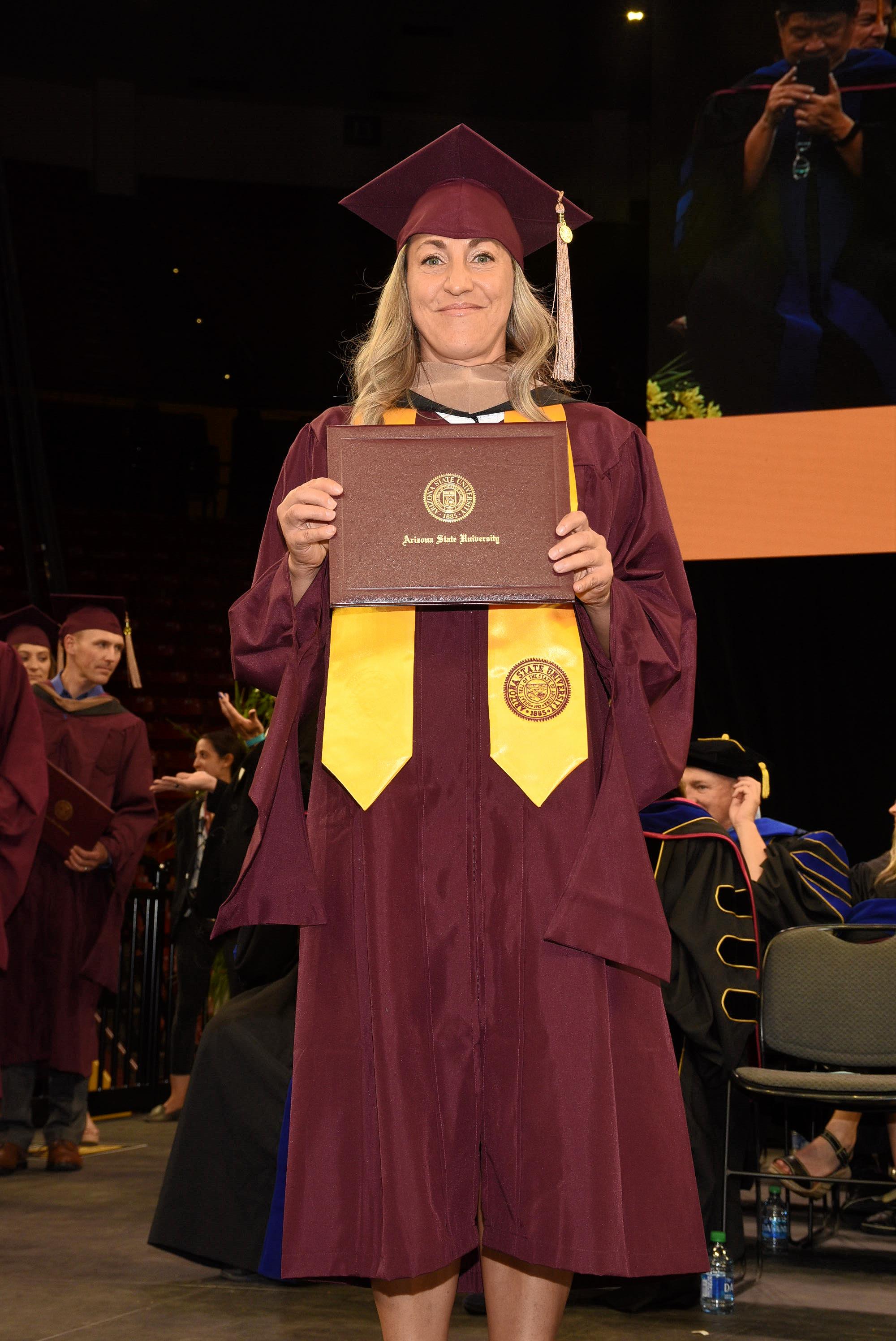Rita Leal graduating from Arizona State University