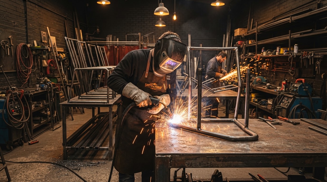 Taller de fabricación de La Fábrica de Sillas