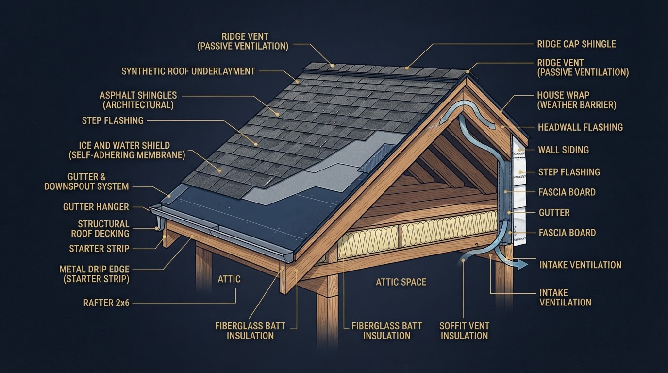 How a Roof System Actually Works — And How We Install It