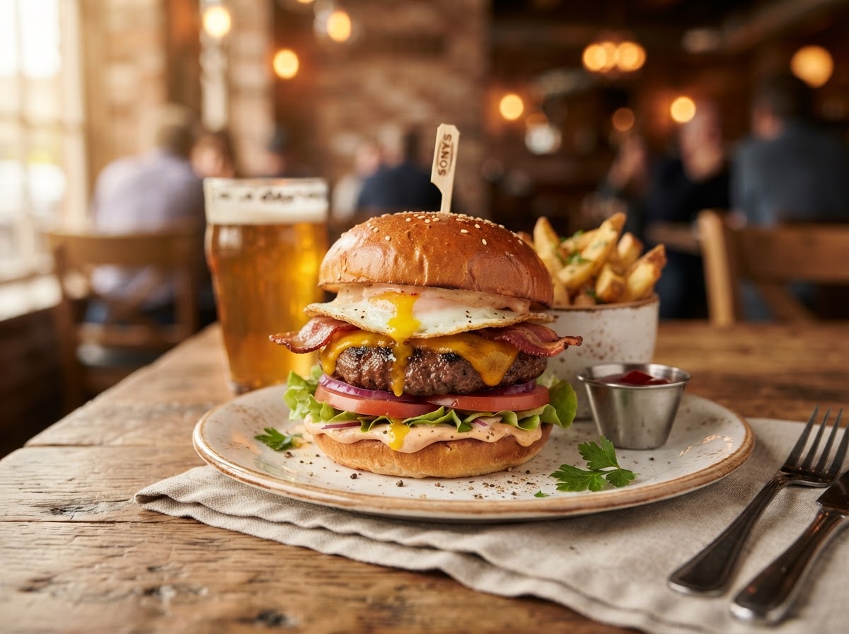 KokoBana Signature Burger