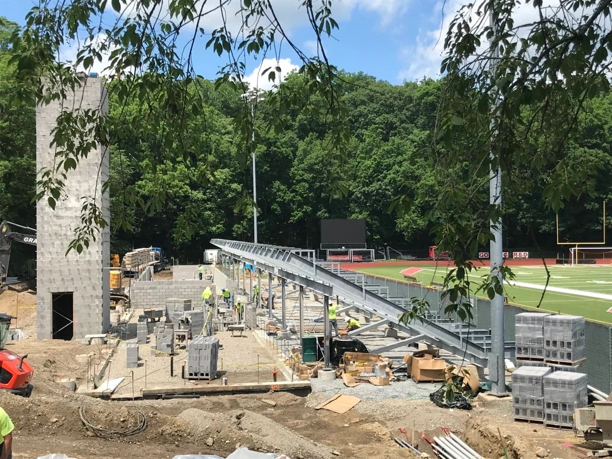 Cardinal Stadium construction progress