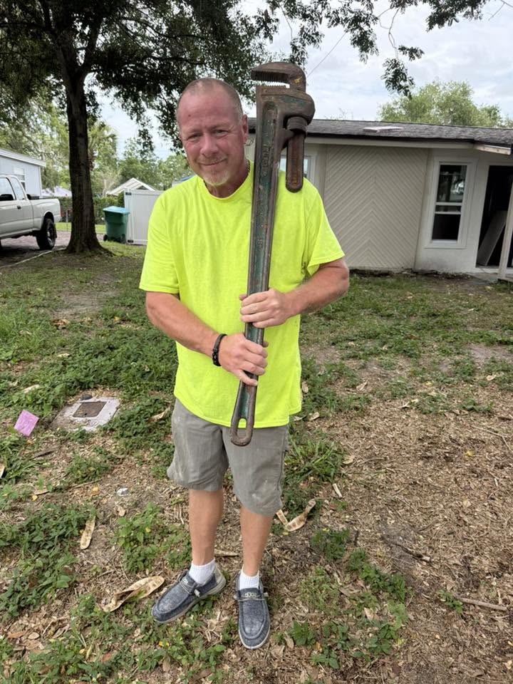 Drain Care LLC plumber ready to tackle a service call in Corinth, Mississippi