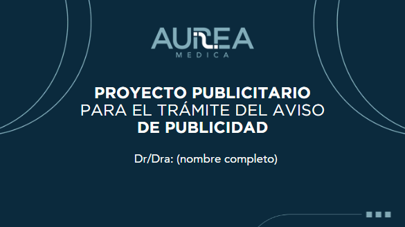 Plantilla Proyecto Publicitario COFEPRIS