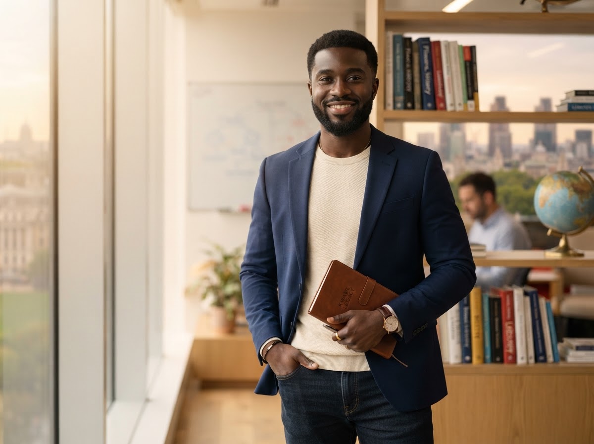 Confident young ethnic man representing the next generation of legacy and generational wealth