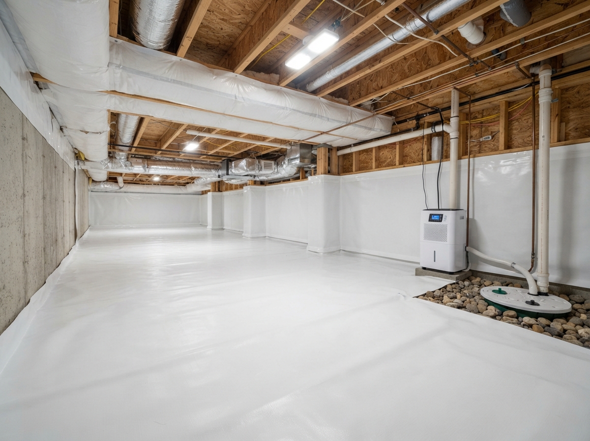 Crawl Space Waterproofing