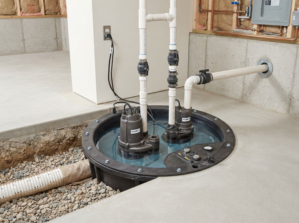 Sump Pumps & Weeping Tile