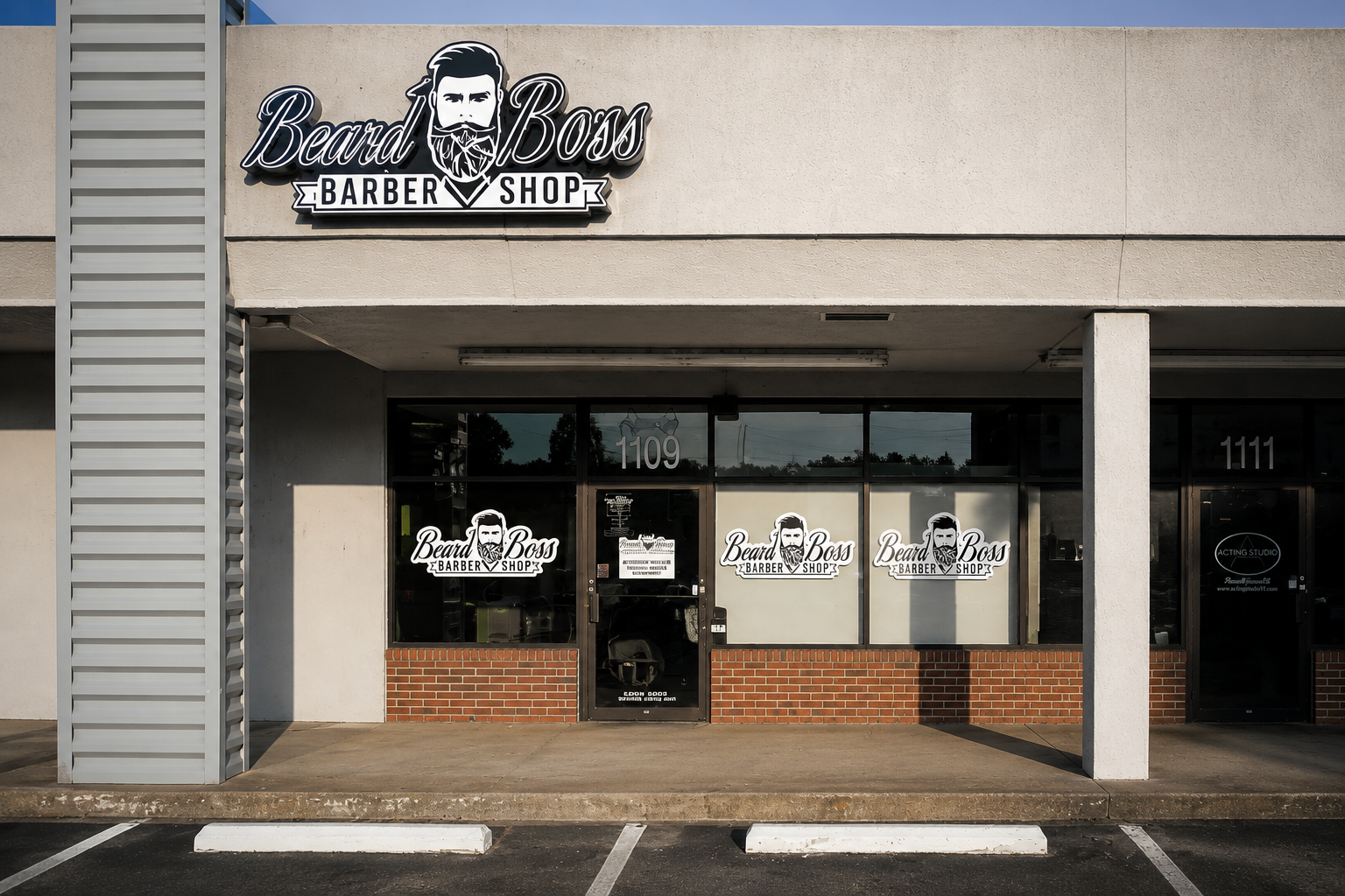 Beard Boss Barbershop – Rockwall storefront
