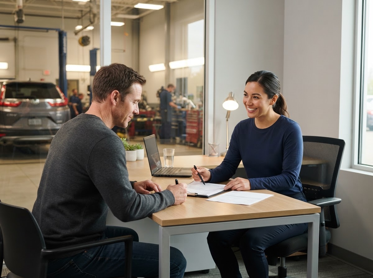 Auto Insurance Claims Assistance at AutoShield Collision Center — technician inside the Santa Clara repair facility