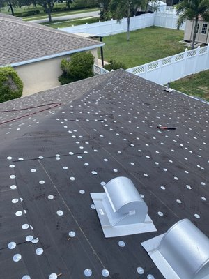 CIT Repair & Remodeling roofing deck preparation on site in South Florida