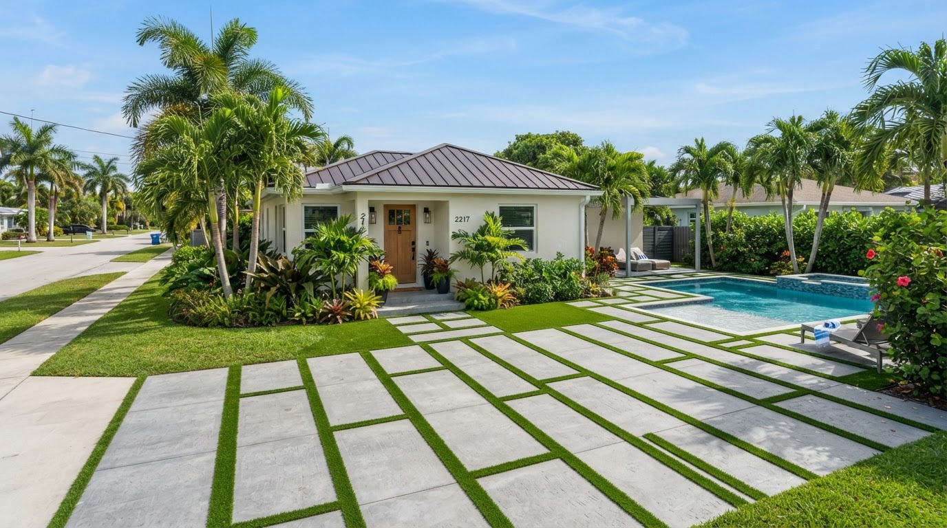 Pavers & Concrete Turf Strips in Fort Pierce, FL
