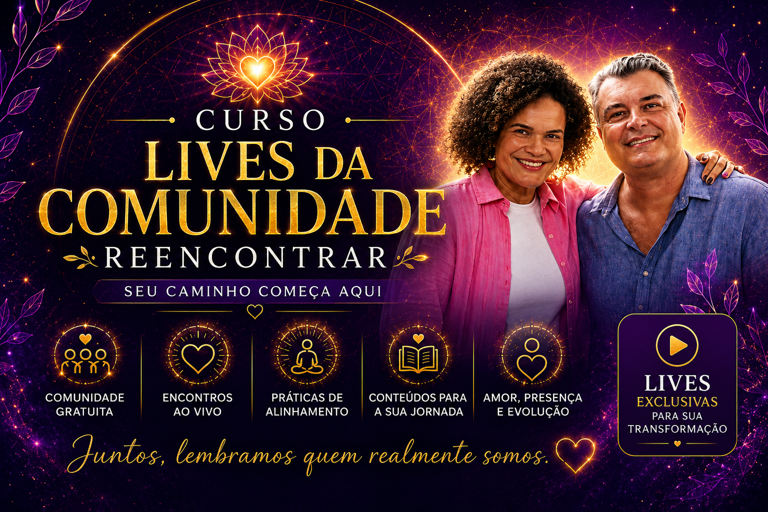 Lives da Comunidade Reencontrar
