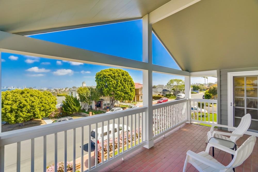 View from Savoy St property in Sunset Cliffs, San Diego