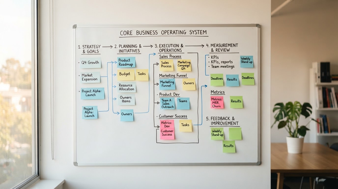Operating system framework for real estate