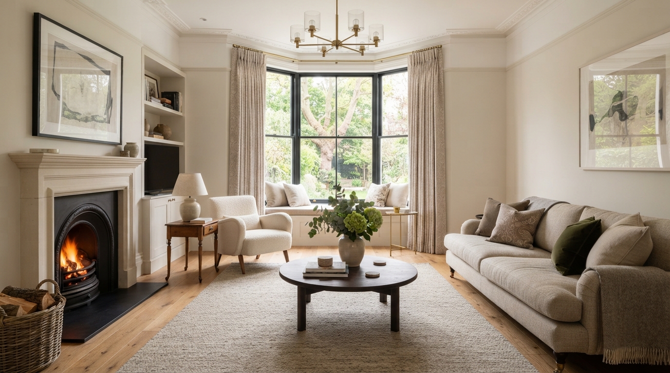 British home interior