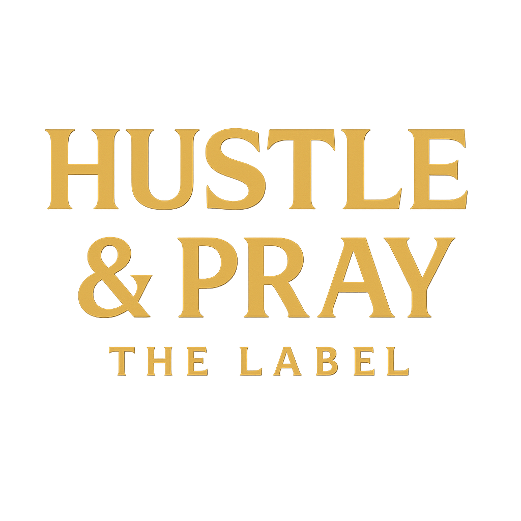 Hustle & Pray The Label logo