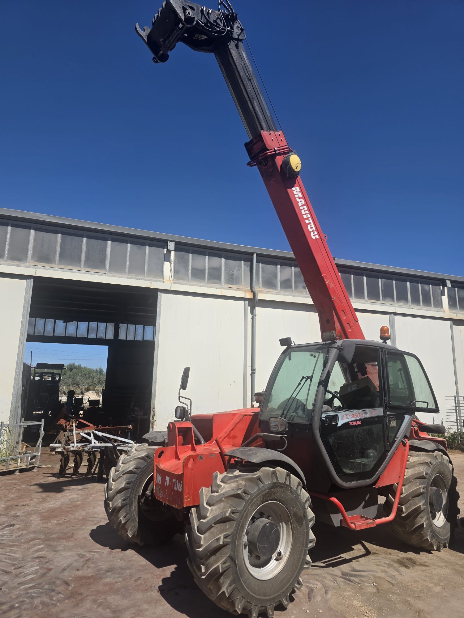 Telescopico Manitou MHT 950 L Turbo usato - Sollevatori & Telescopici SIMAR