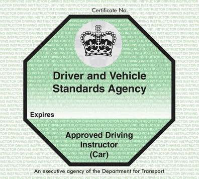 DVSA Official Certificate of Registration