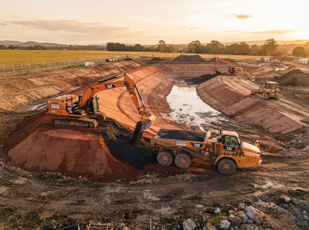 Pond Maintenance & Construction - Breaking Ground Clearing & Grading