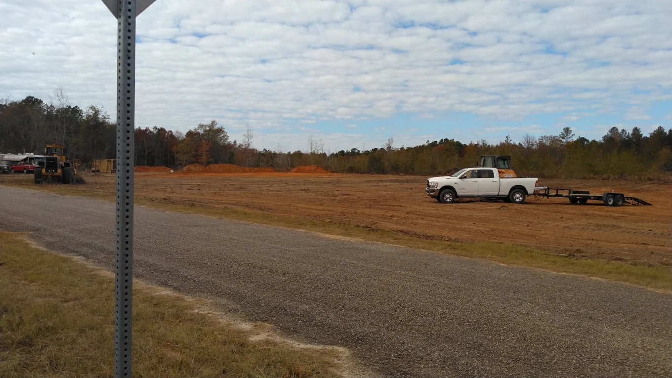 Large-scale commercial and acreage lot grading and ground leveling in Augusta, GA