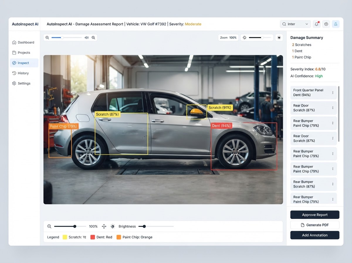 Damage Scan — Automotive
