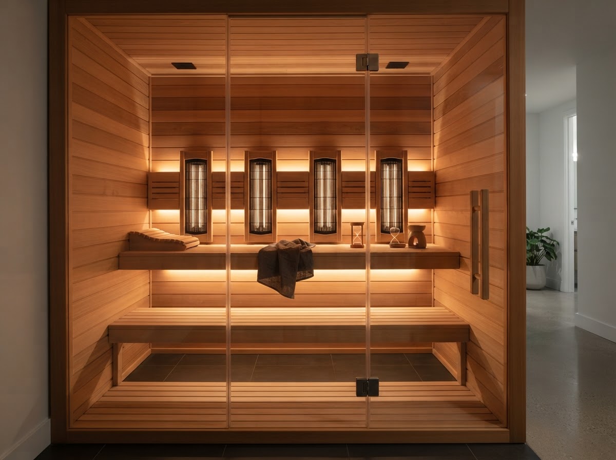 backyard sauna cabin