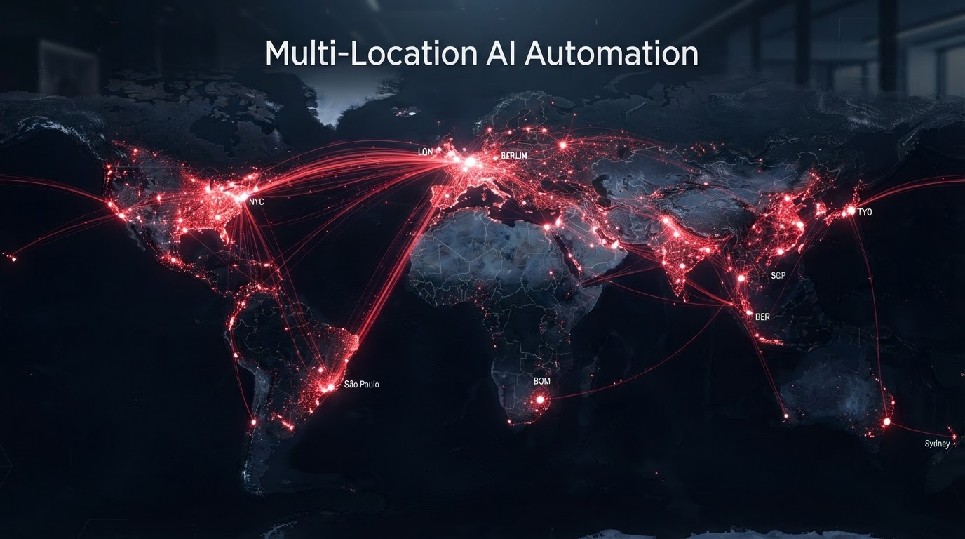Multi-Location AI Automation: Scaling Revenue Infrastructure Across Locations — featured illustration