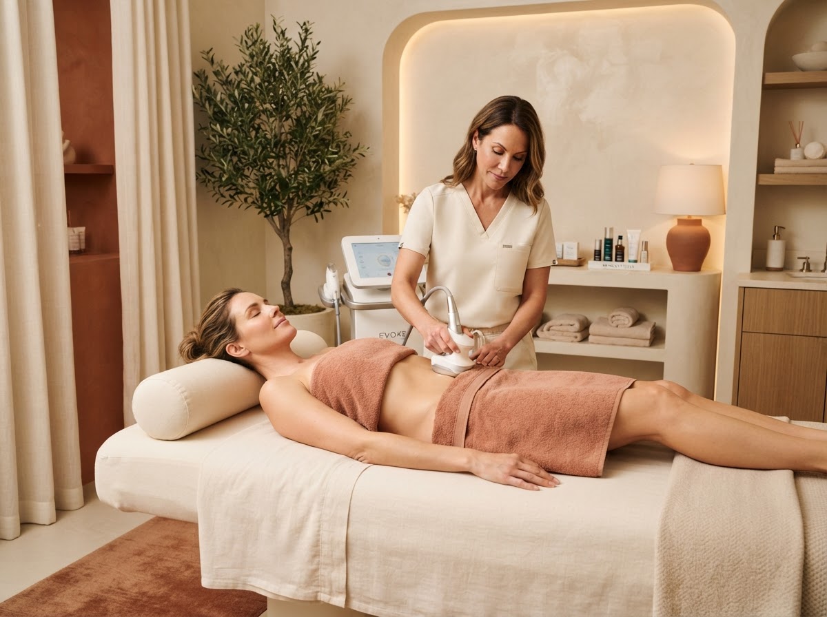 Body contouring treatment at The Mila MedSpa in Fort Lauderdale