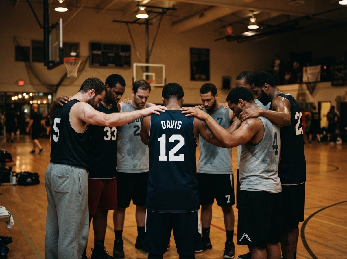 Man leading Mesa Men's Bible Study discussion