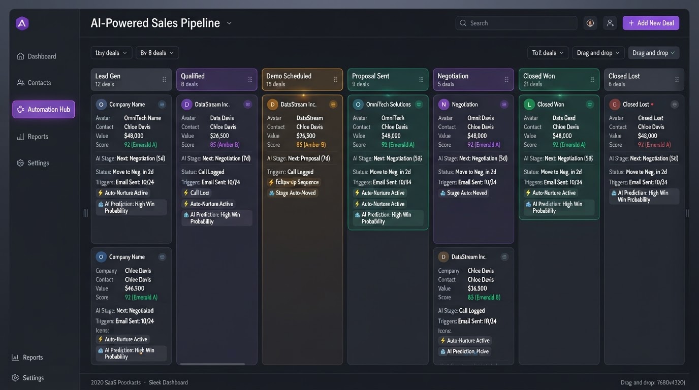 AI-Powered Sales Pipelines That Move Themselves