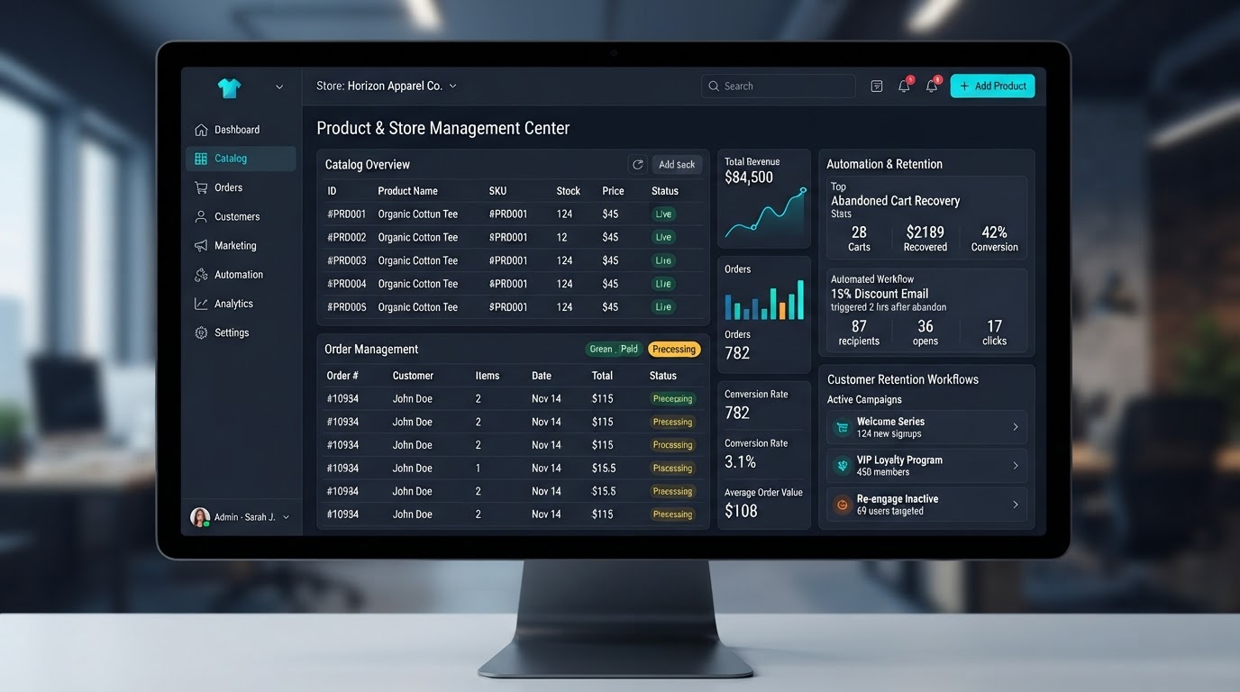 Autonomous AI Agents That Run Your Store 24/7