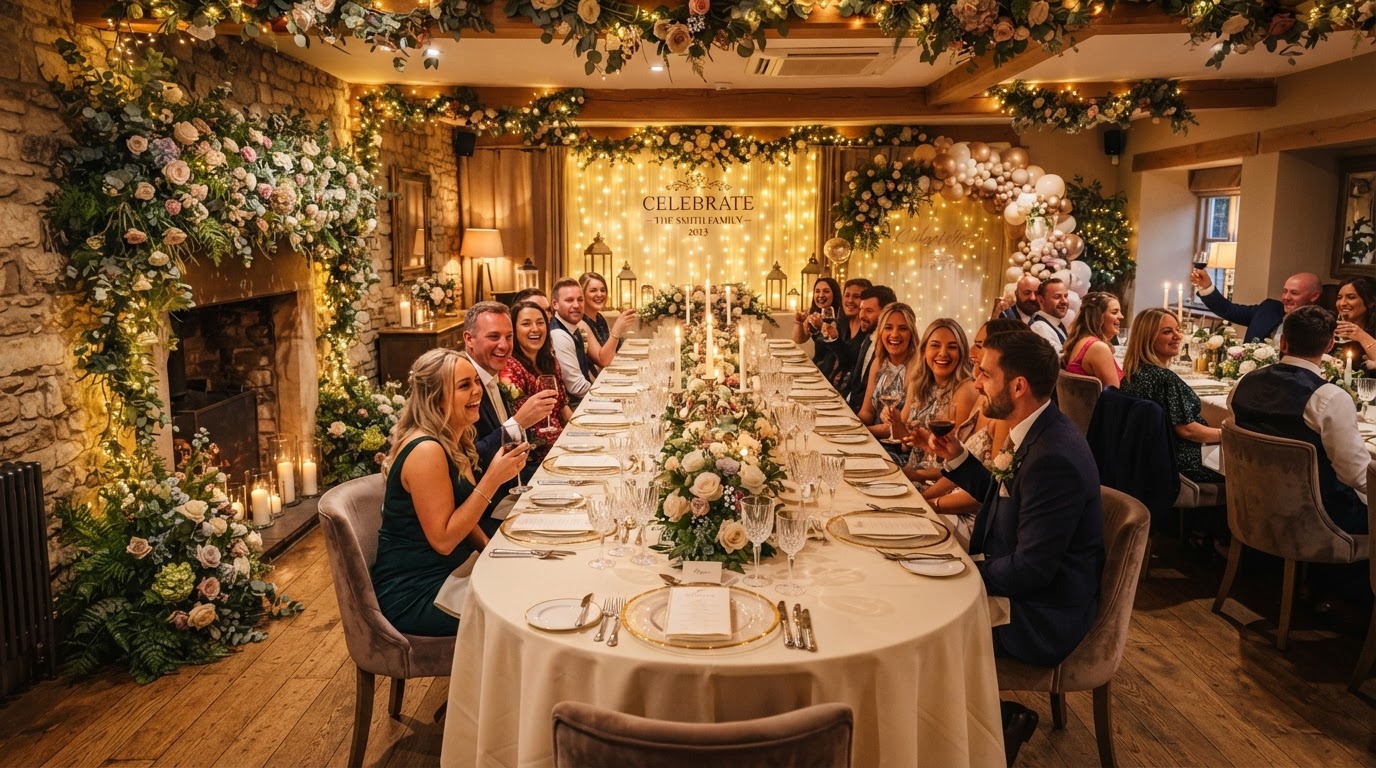 Restaurant private dining venue for special events