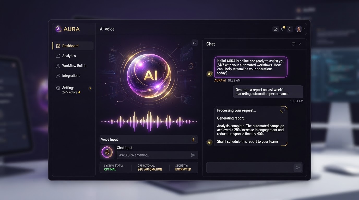 DIGI5Y AI Agents — 24/7 voice and chat digital employees with soundwave visualization