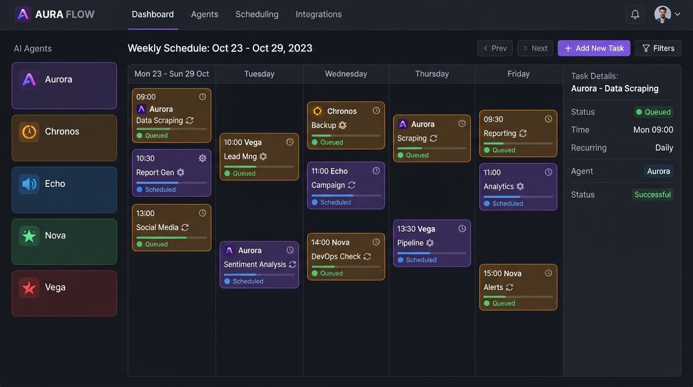 Autonomous AI Agents That Run on Your Schedule