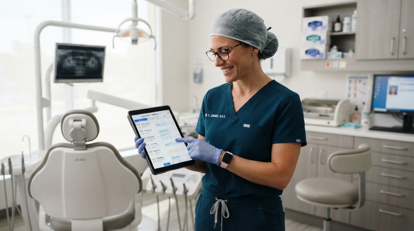 Dental and healthcare reputation management dashboard with Google reviews and star rating analytics