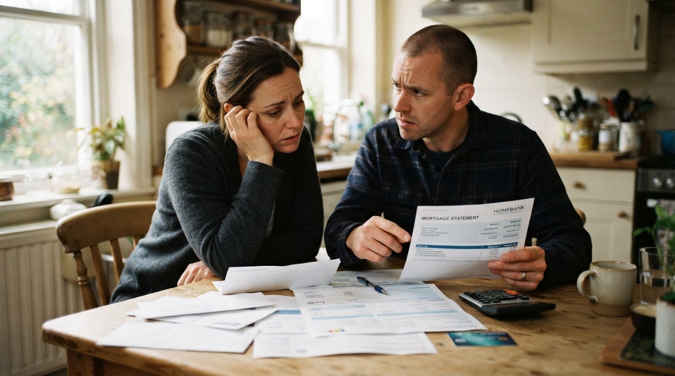 Australian homeowners reviewing their home loan amid rising mortgage stress in 2026
