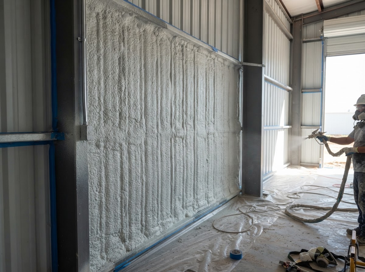 Closed cell spray foam insulation near Wilmington NC