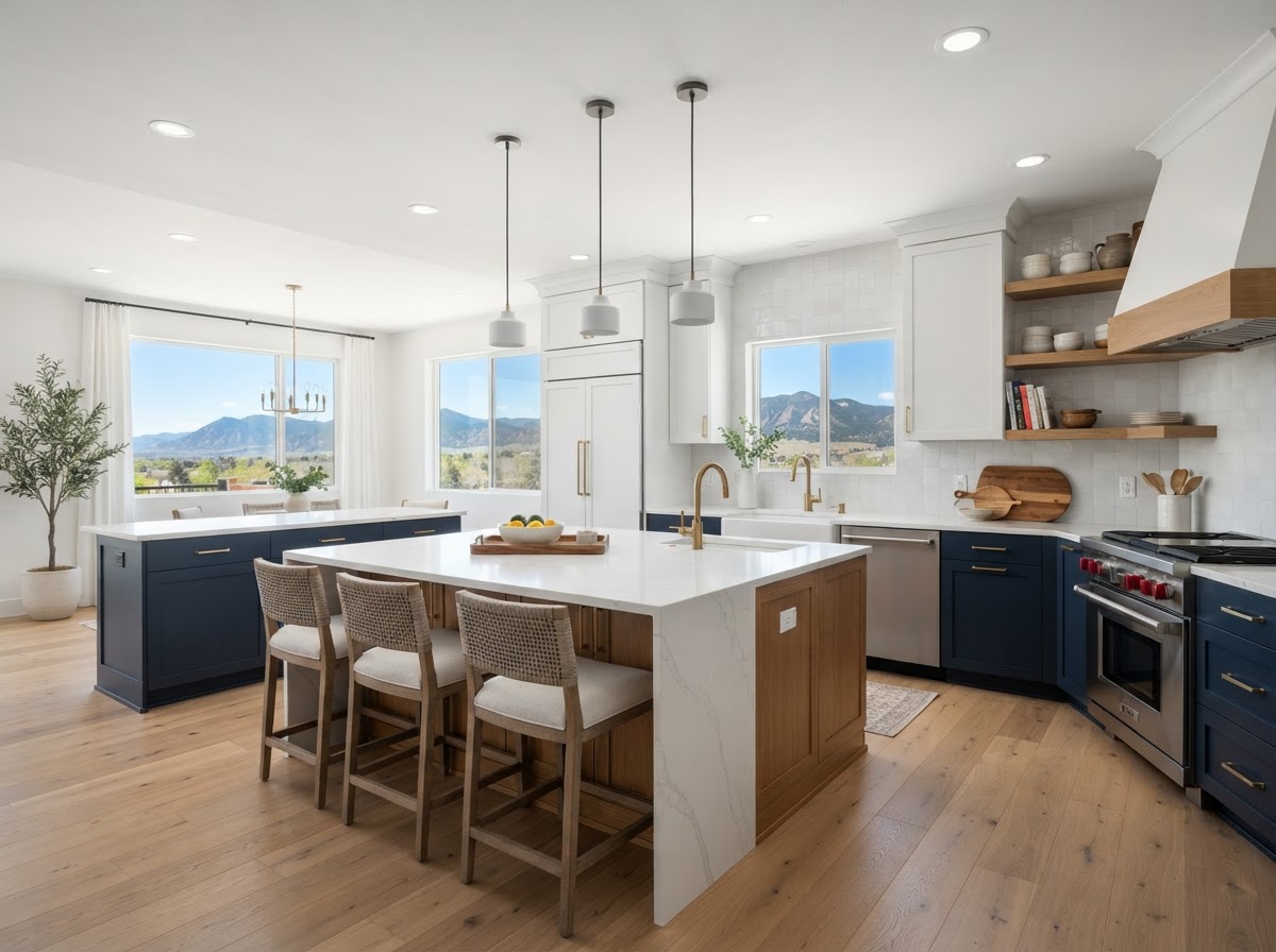 Kitchen remodeling project completed by Kingdom of Coating in Denver, CO