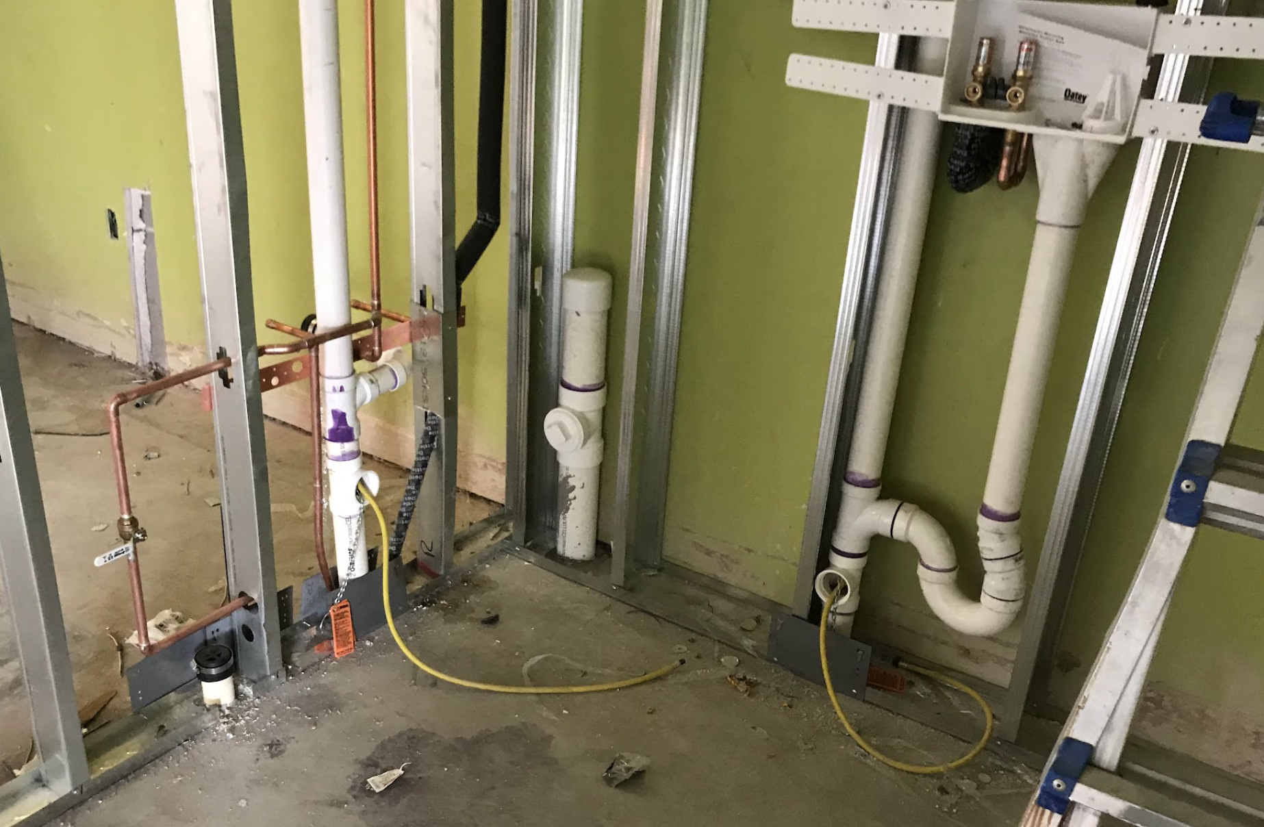 Rough-in plumbing and drain line installation by Aurora Plumbing in Sun City, AZ